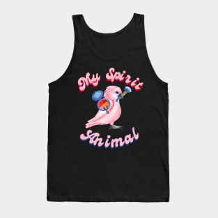 My Spirit Animal is a Cockatoo Parrot Tank Top